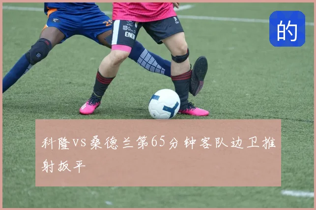 科隆vs桑德兰第65分钟客队边卫推射扳平